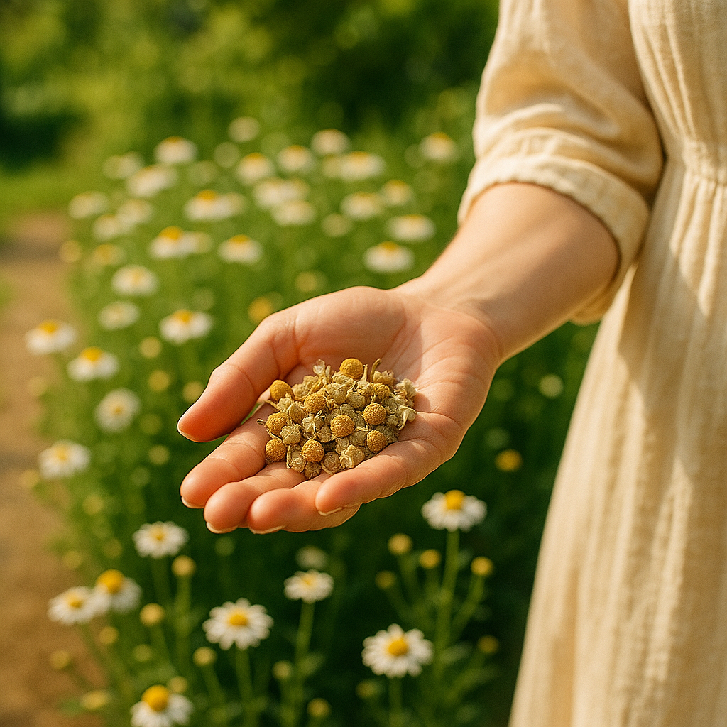 Organic Chamomile Whole
